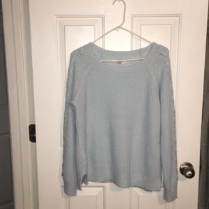 Blue sweater